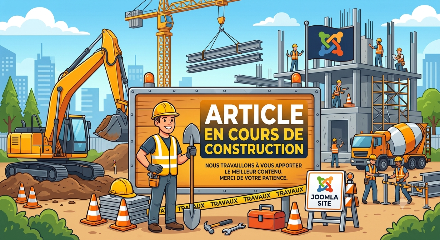 Article en construction